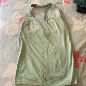 Lululemon light teal tank top